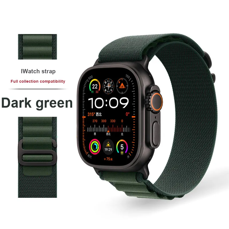 CHENSONG Watch Band Apple Compatibility Nylon Material-5