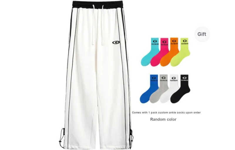 GOLFCROSS Knitted Sweatpants Unisex-1
