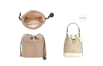 Kim Yeon sha Nylon COACH Women's Bag With Single Purchase Unisex Ecru