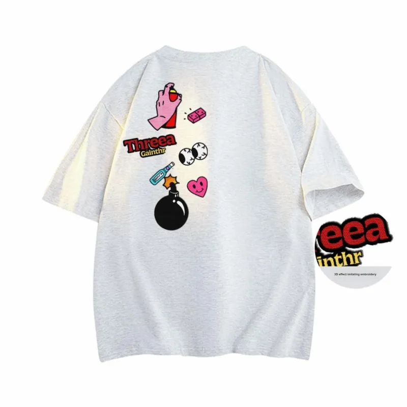 THREEAGAINTHR33 T Shirts Unisex-2