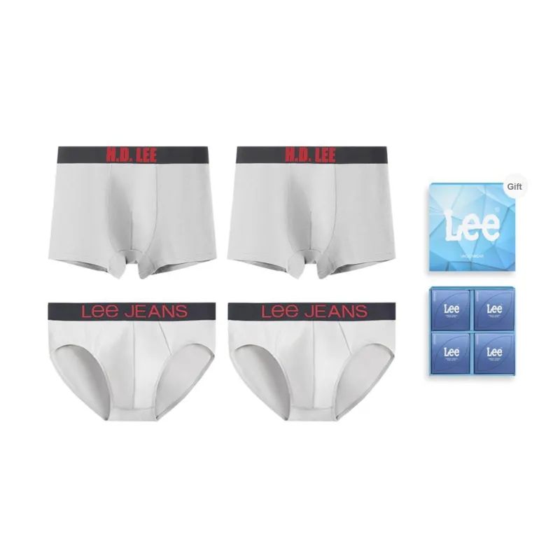 Lee Xline Underpants Men's 4 Pack Gift Box Set-8
