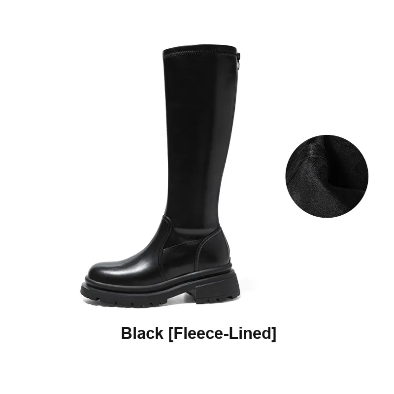 ZHR Knee-high Boots 5.5cm Women's-19