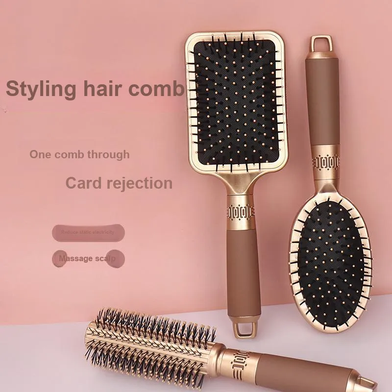 Love Of Wormwood Anti Static Massage Air Cushion Comb Non Slip Controller With A Comfortable Feel.-2