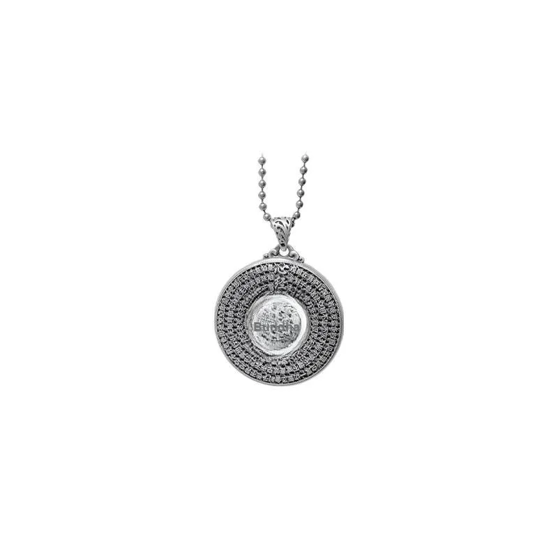 CUTE DAME S999 Sterling Silver Necklaces Unisex Silver-0
