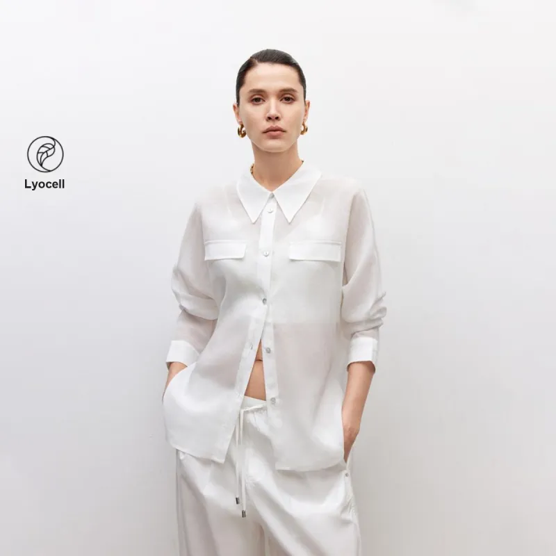 ONLY Shirt Women's S12 Bright Cream White-2