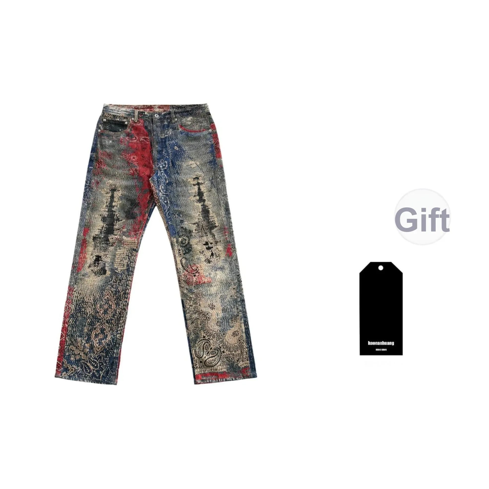 Haonanhuang Унисекс Джинсы