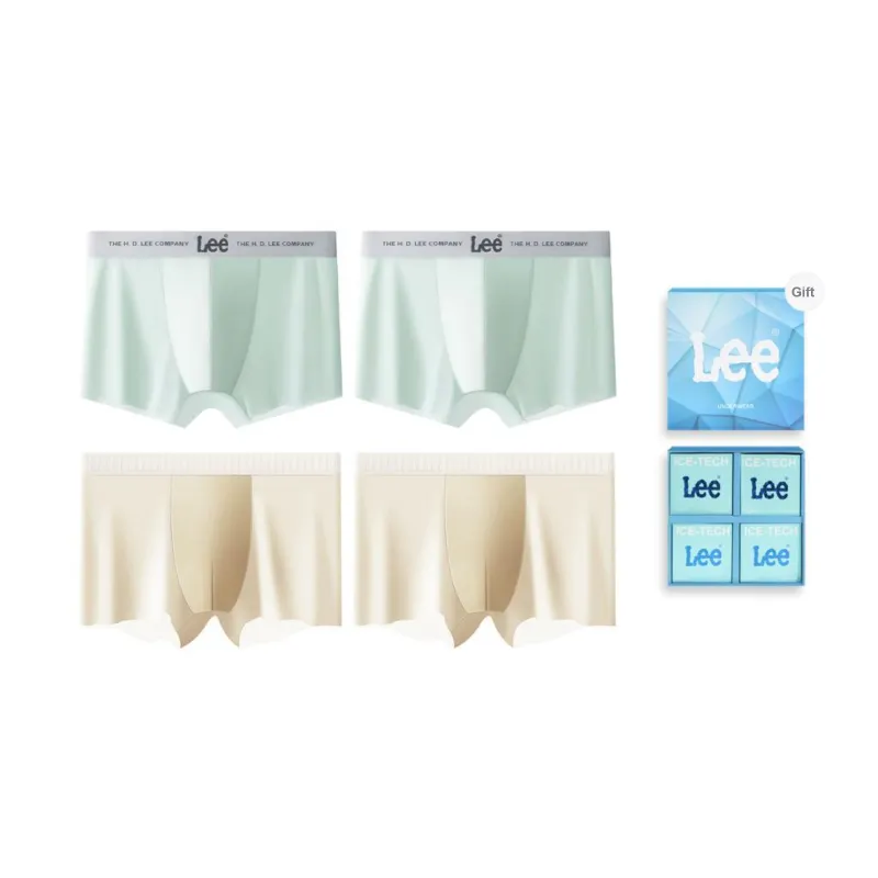 Lee SS23 Ice Series Underwear Gift Box Men's 4 Pack-34