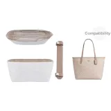 (Cameo Brown) City 33 Two-Piece Set[Shoulder Strap Pad+White Waterproof Liner]❤ Compartment Style
