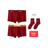 Wealth and Prosperity+Bright Future+Red Socks*2 Pack