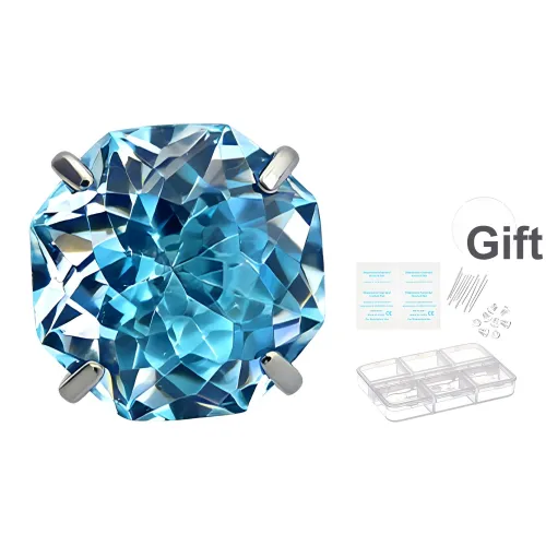 NAITANG Титановые стальные серьги-гвоздики унисекс