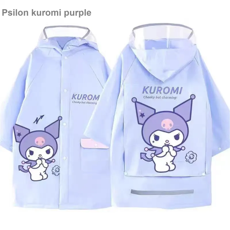 Sanrio Raincoat With Backpack Style-5