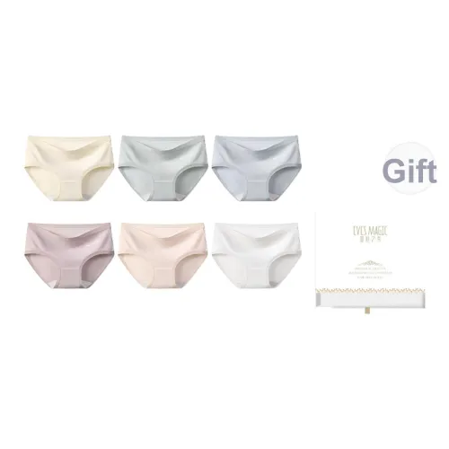 XIA.WA.ZHI.XIU Женское нижнее белье коробка 6 пар