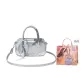 Silver+Ribbon+Shopping Bag