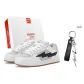White Gray (Includes Keychain)