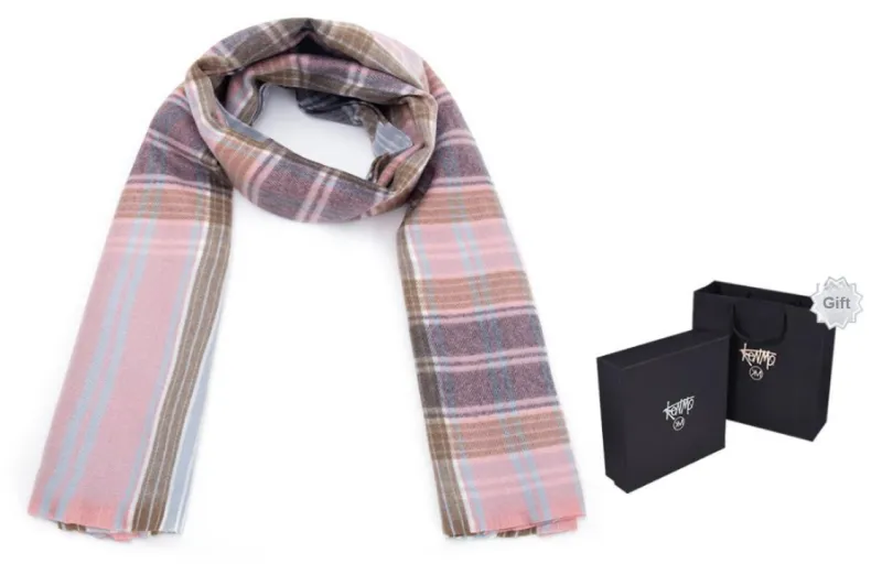 KENMO Knit Scarves Unisex-30