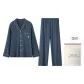 Navy Blue-Men's (Cotton Lycra)