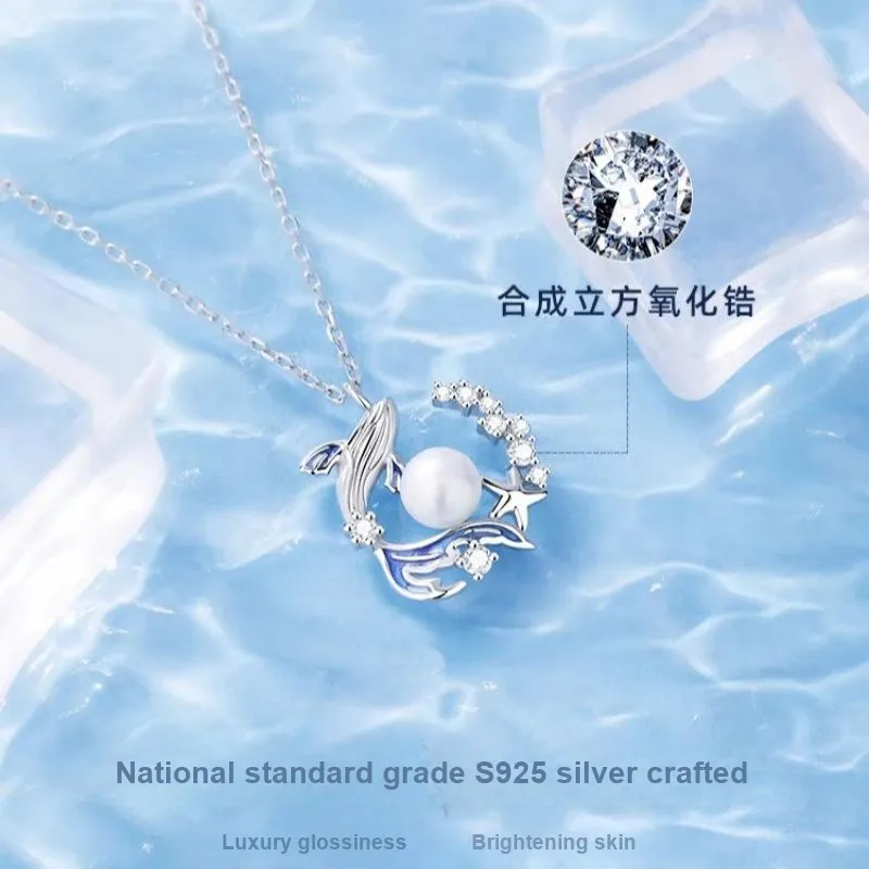 UTD S925 Silver Necklaces Women's-2