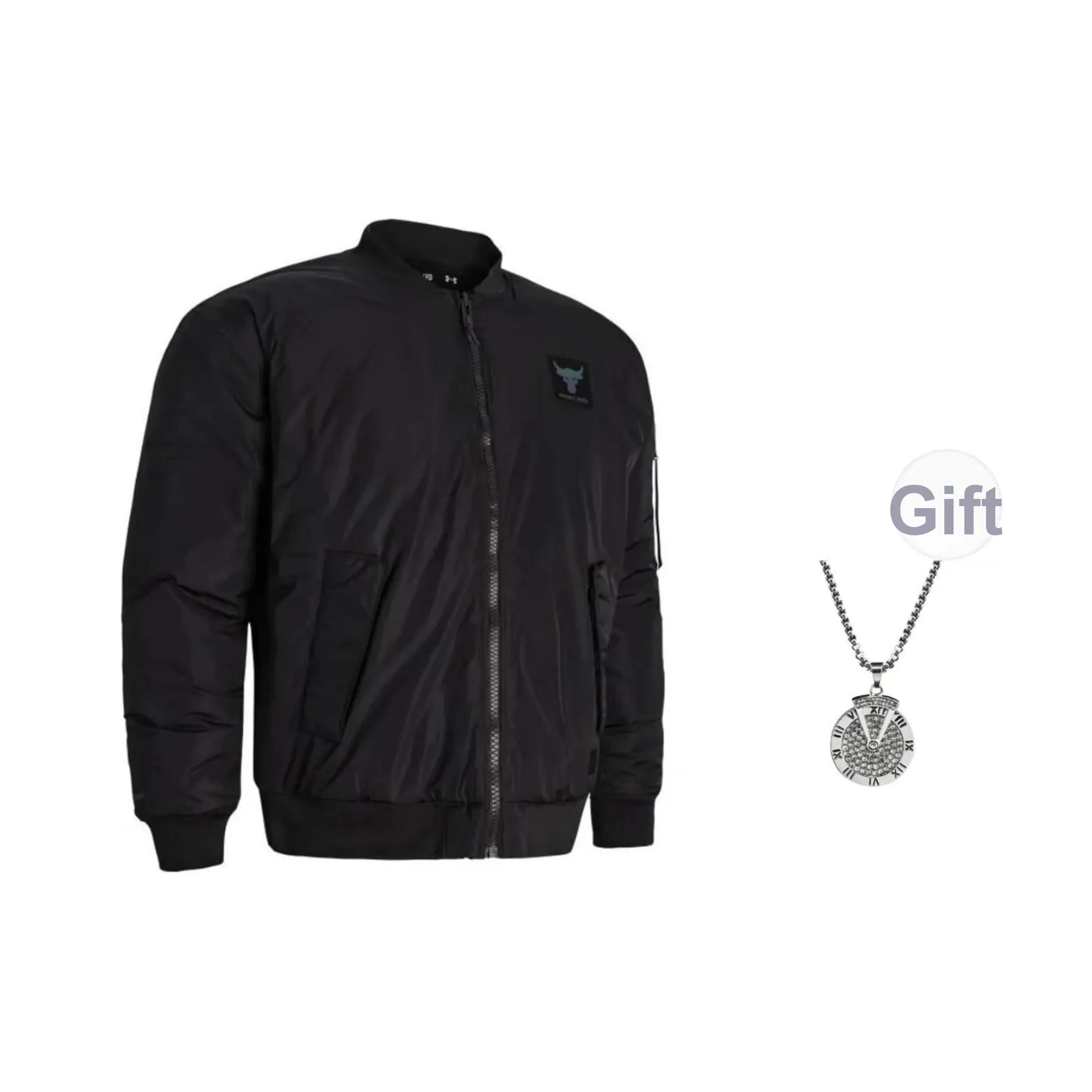 Under Armour Johnson Jackets Men Black, Comes With Necklace