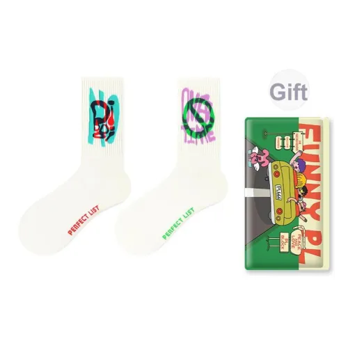 PL Worker's Пластинка Модные носки BD Унисекс MID Носки до икры