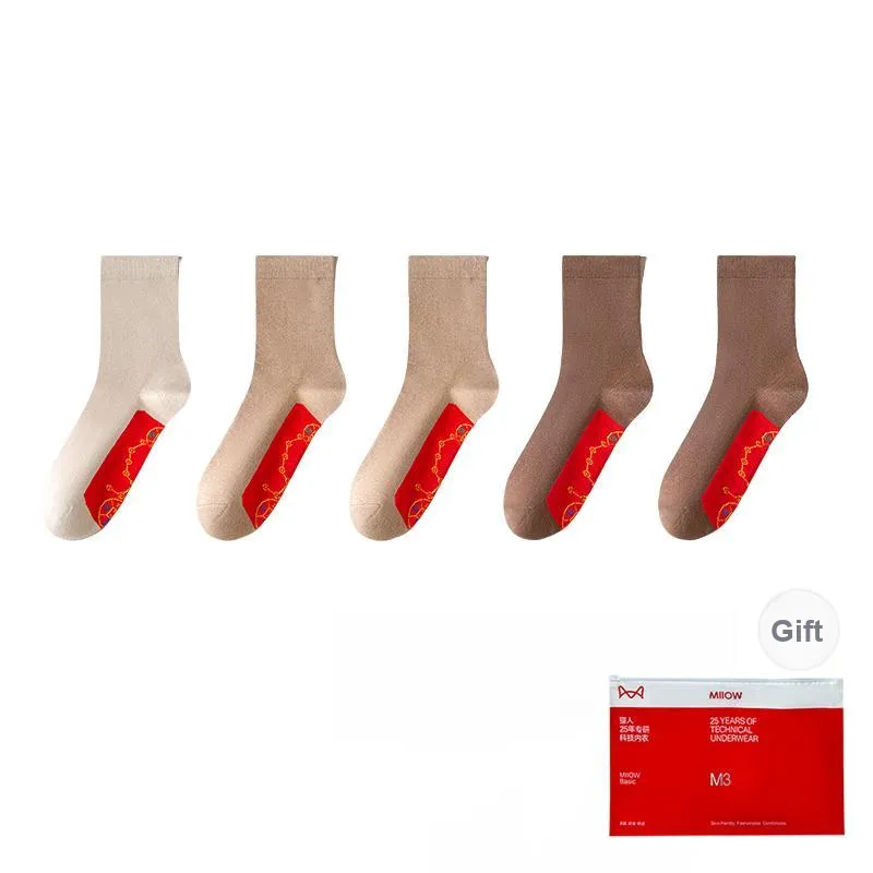 MIIOW Honmei Honmei Series Mid Calf Socks Unisex Combo Set-28