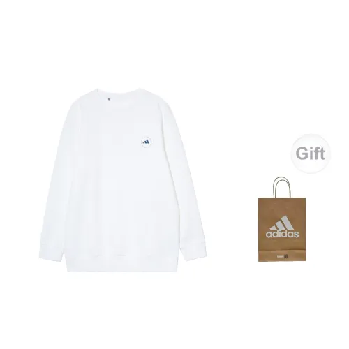 Adidas Sweatshirts Men White+Gift Bag