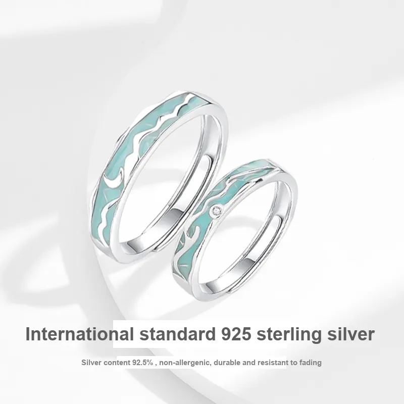 JUICY GRAPE S925 Silver Rings Unisex-2