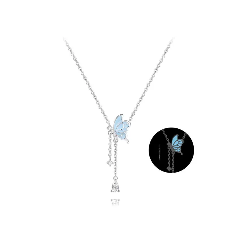 BLANK IN BLANK Zircon Necklaces Women's-1