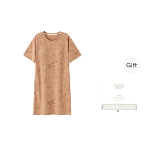 XIA.WA.ZHI.XIU Nightgown Women's Gift Box Set