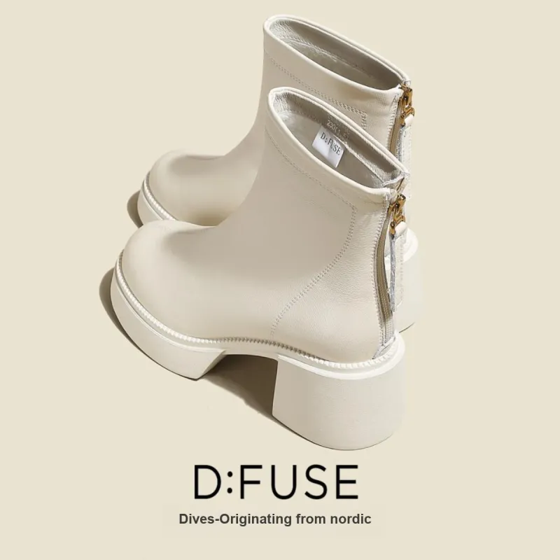 D:FUSE SCANDINAVIA Ankle Boots 6cm Women's-1