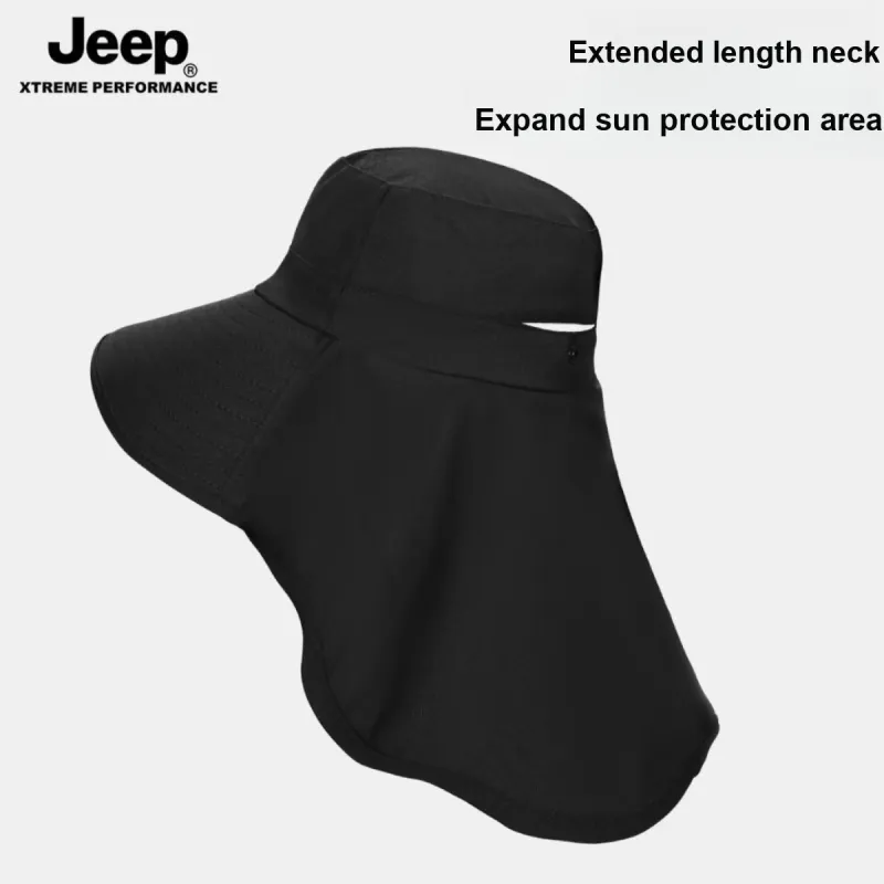 Jeep Polyester Sun Protection Hats Unisex-1