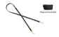 Black Crossbody Adjustable 94-123cm