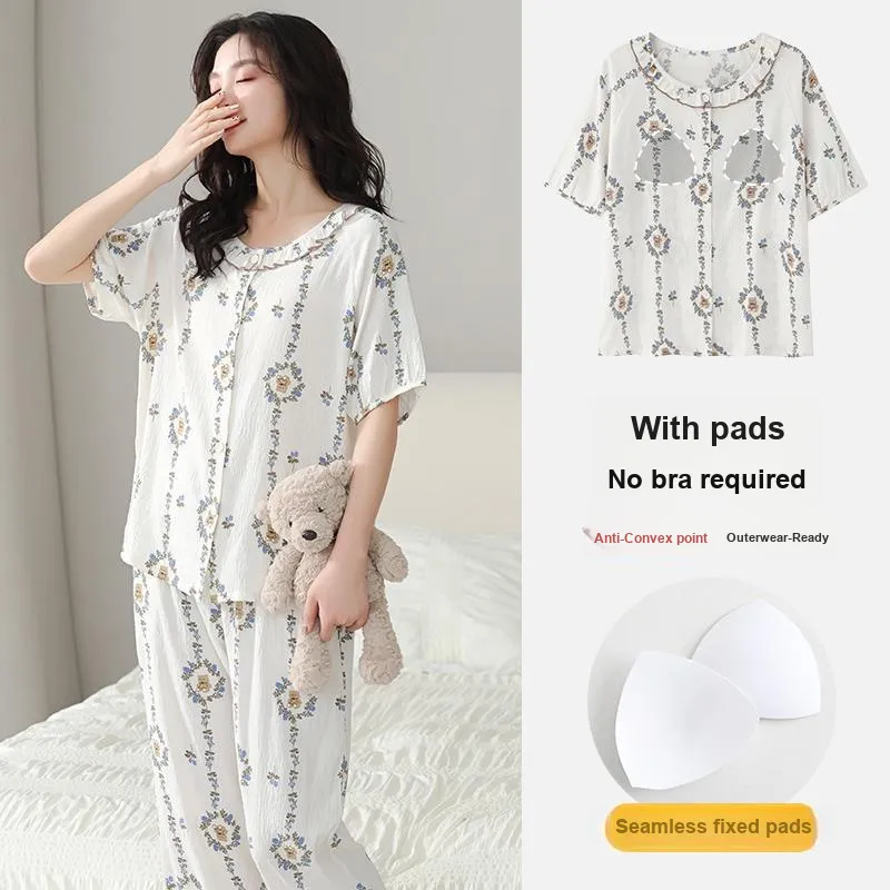MADALLO Pajama Set Women's White-1