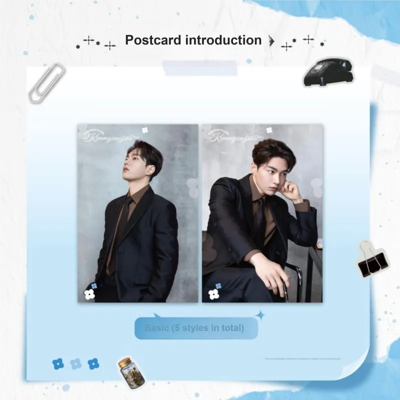 BUFFUN Kim Min-Soo-Wilderness Breath Limited Anime / Games Postcards-2