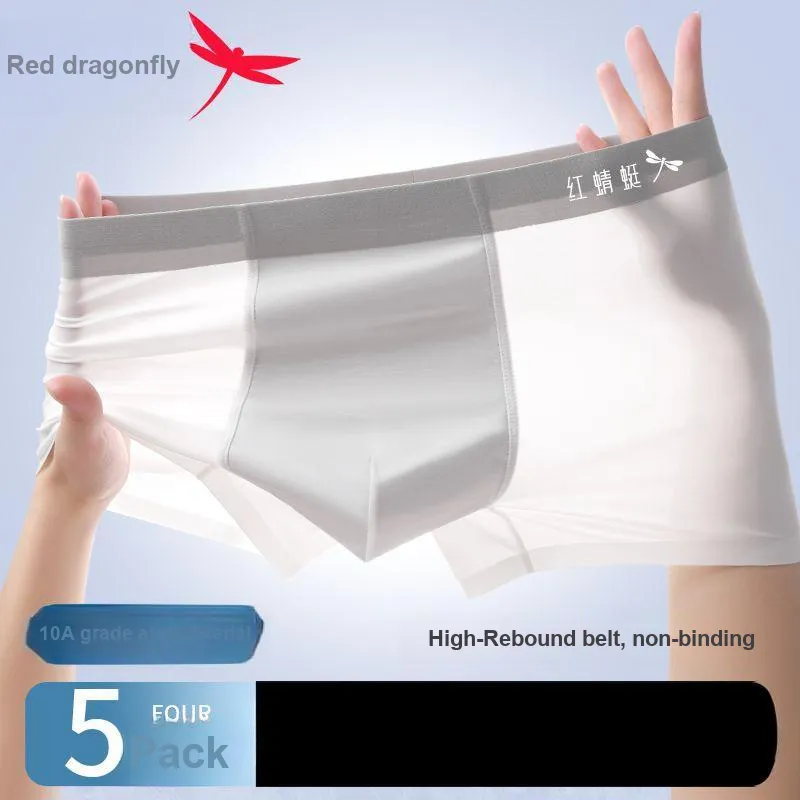 RED DRAGONFLY Underpants Men's 4 Pack Gift Box Set-4