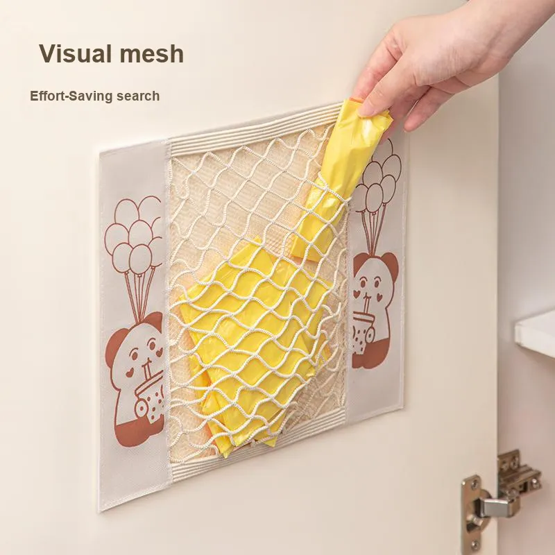 Xiaomi Mom Kitchen Trash Bag Storage Hook and Loop Mesh Bag, Storage Bag-7