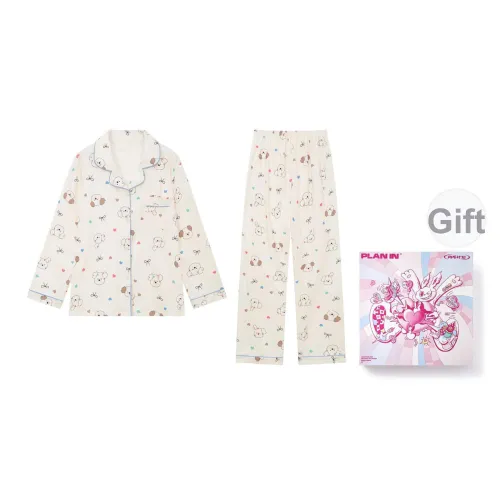 PLAN IN Милый щенок Женские пижамные комплекты