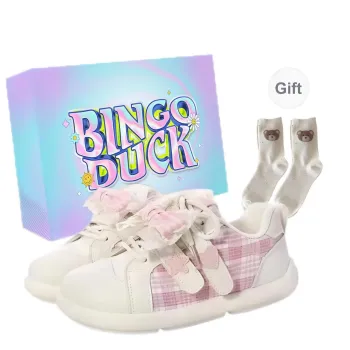 BINGO DUCK Low Top Skateboard Shoes Women's
