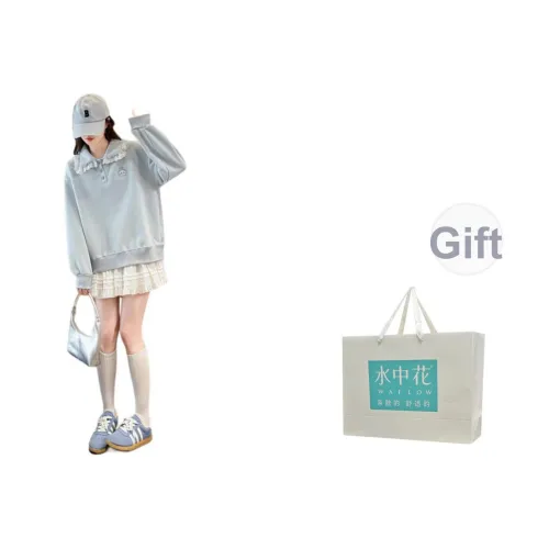 Flowers in water Свитшот Женские