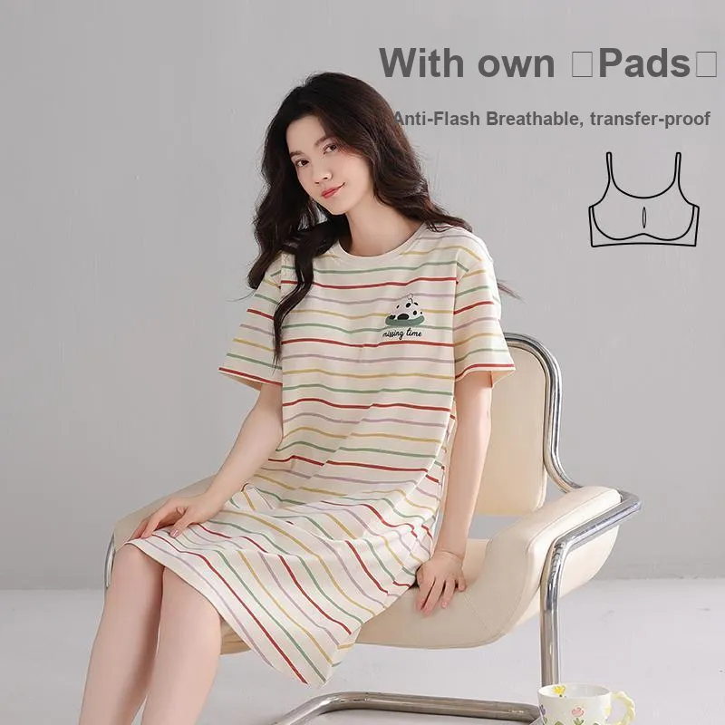 Lan Miao Women's Nightgowns-5