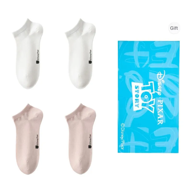 Disney Ankle Socks Women's Box 4 Pack-19