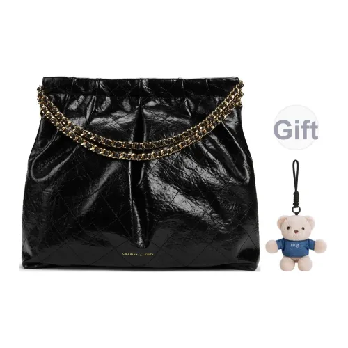 CHARLES KEITH ПУ (полиуретан) Синтетическая кожа Сумка через плечо Большая Женская Многоцветная