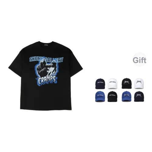 SKUNK GALLERY T-Shirt Унисекс Черный