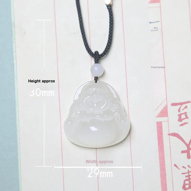 Ingenuity Hetian Jade Necklaces Dusty Pink Women's-2