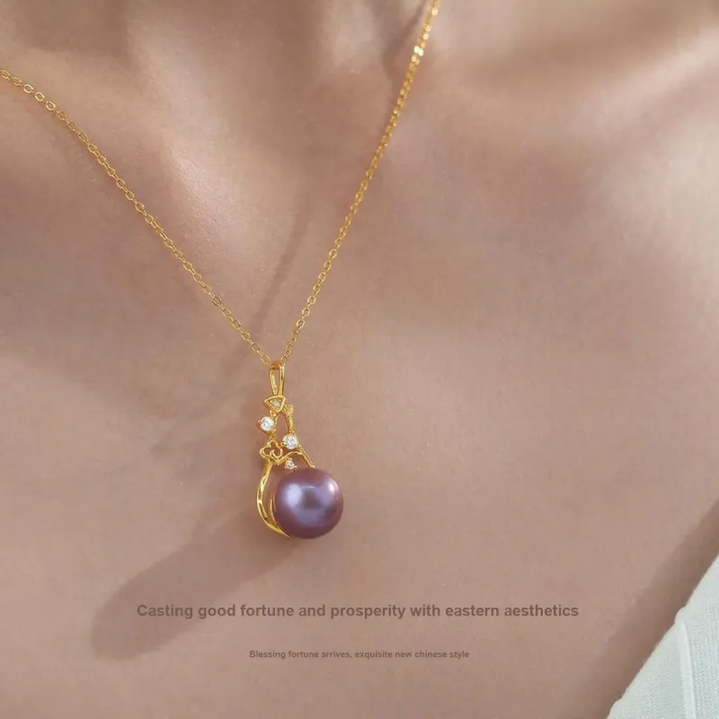 ME LUXE Freshwater Pearl Pendants Women's-5