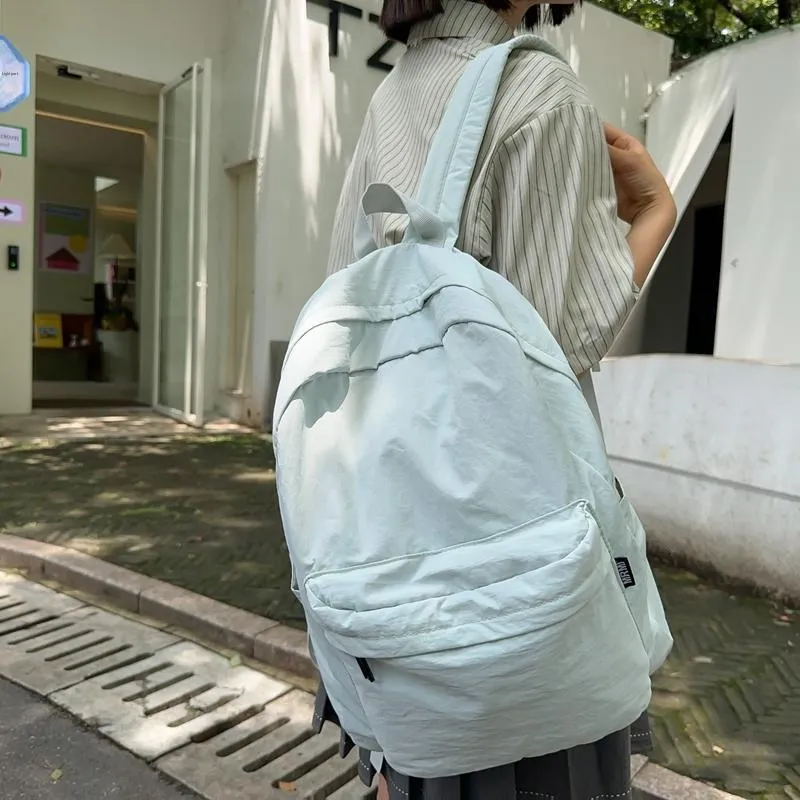 Yalu Nylon Backpack Unisex Multicolor-15