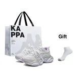 Classic White/Onion Purple[Shopping Bag+Crew Socks]