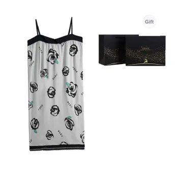 Dorame Nightgown Women's Gift Box Set Gray