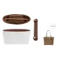 City33 Dark Brown Set (2-Piece Set/Convenient and Affordable)