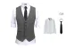Medium Gray (Includes Shirt+Tie)