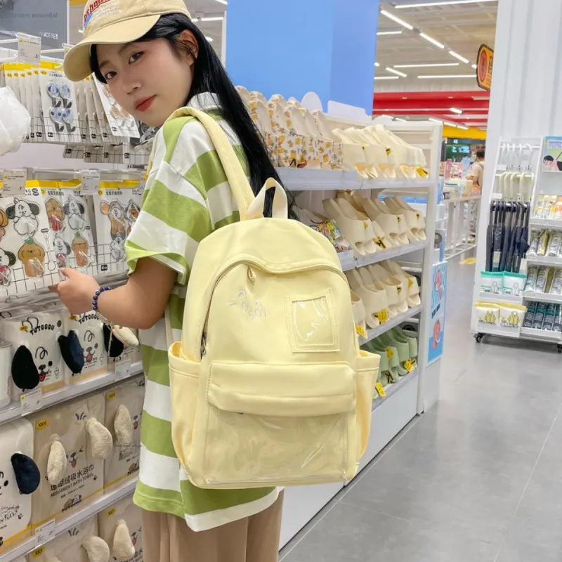 URBAN FOREST Nylon Backpack Unisex Multicolor-9